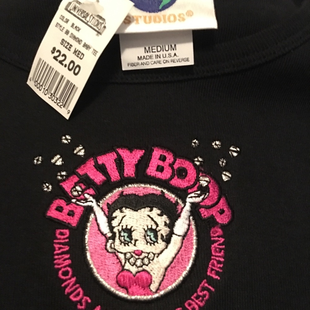 Universal Studios Boop “Diamonds are a Girls” Tee - Picture 3 of 5